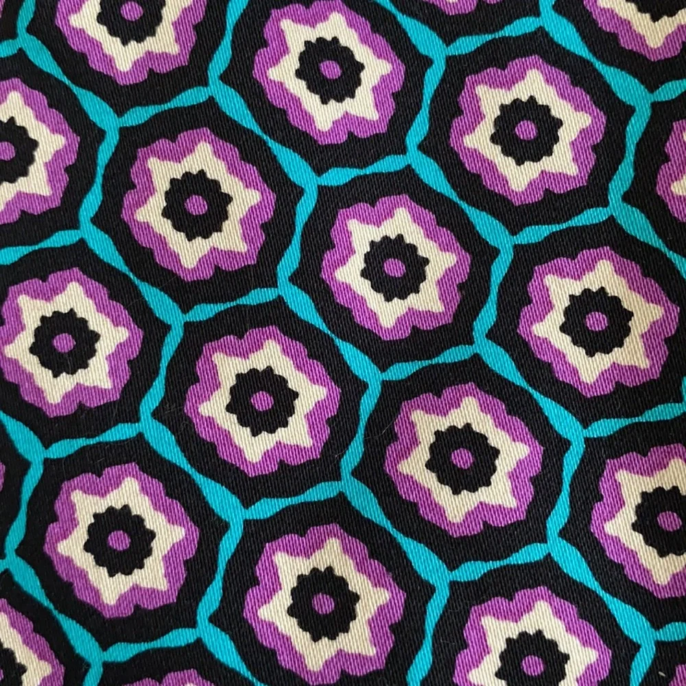 Nanette Lepore | Bohemian Geometric Print Stretch Cotton A-Line Mini Skirt 8 - Picture 3 of 16